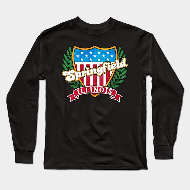 Springfield Illinois Long Sleeve T-Shirt by Jennifer